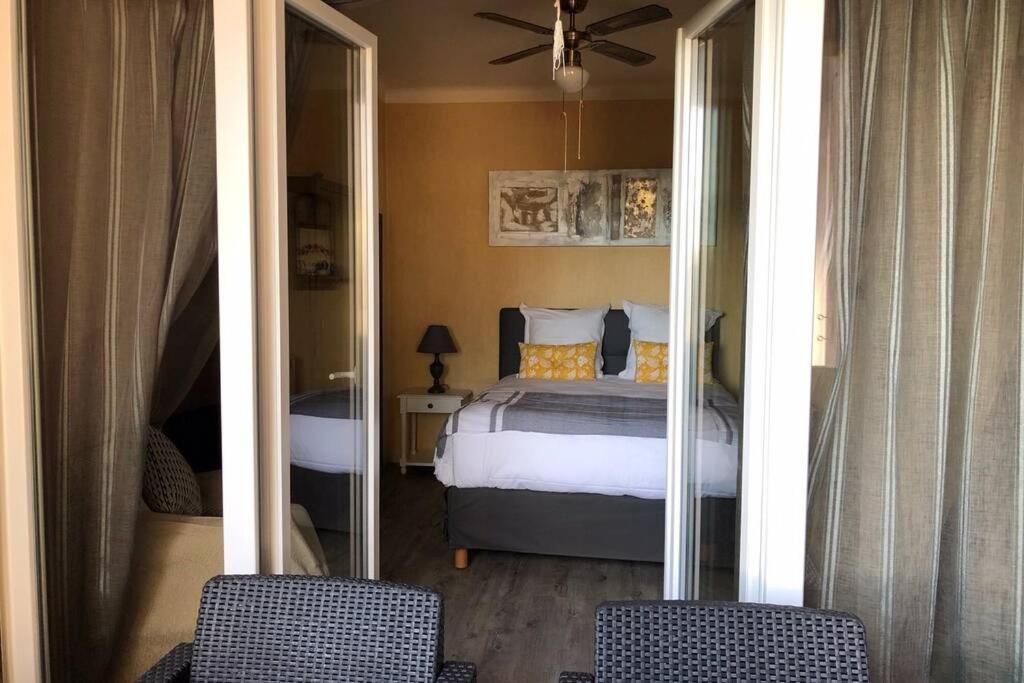 Charmant Appartement Bord De Mer, Plage Cagnes-sur-Mer Bagian luar foto